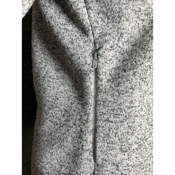 Merrel Women’s Grey Cream Medium Button Up Jacket shacket Size M - Picture 5 of 12